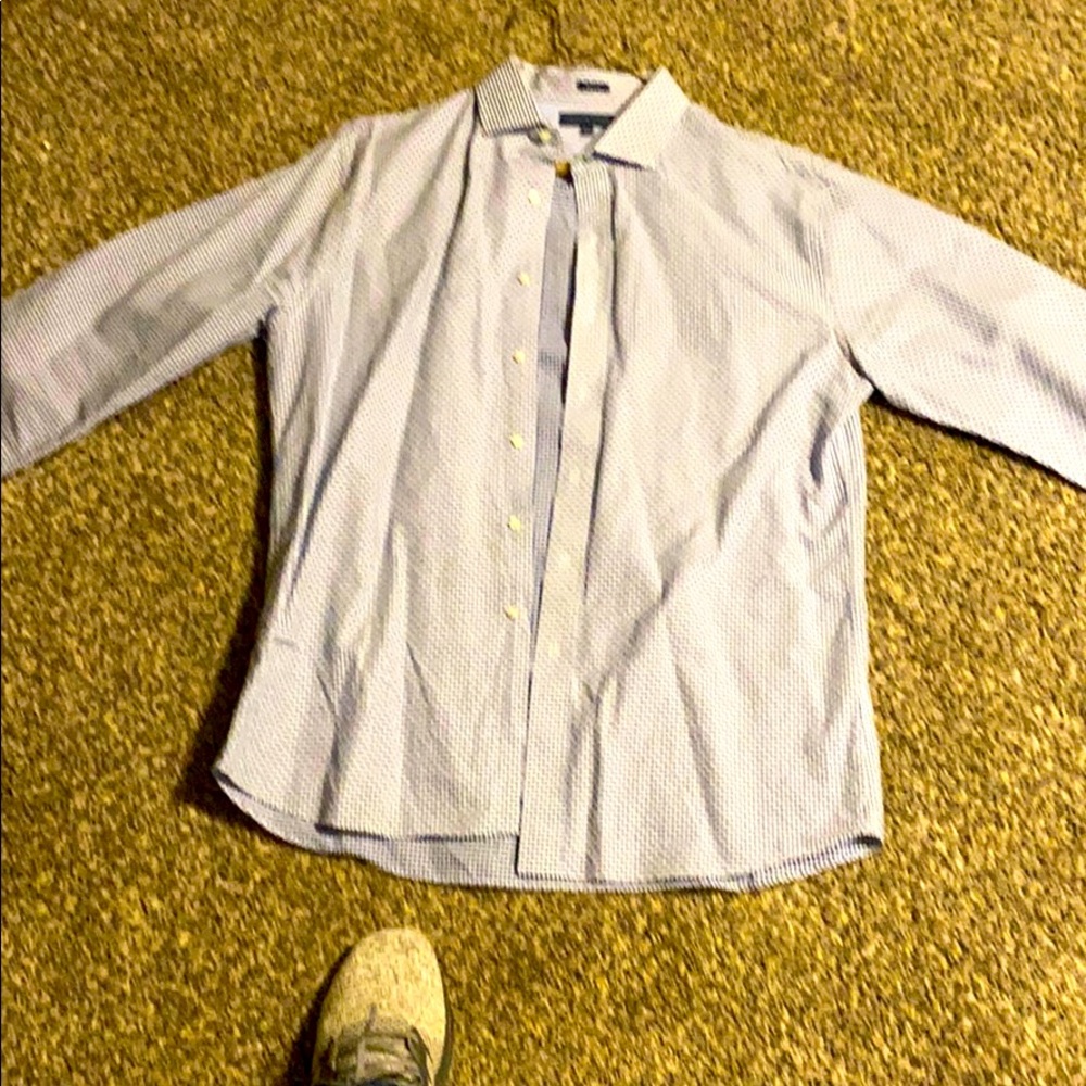 Tommy hillfiger button up dress shirt